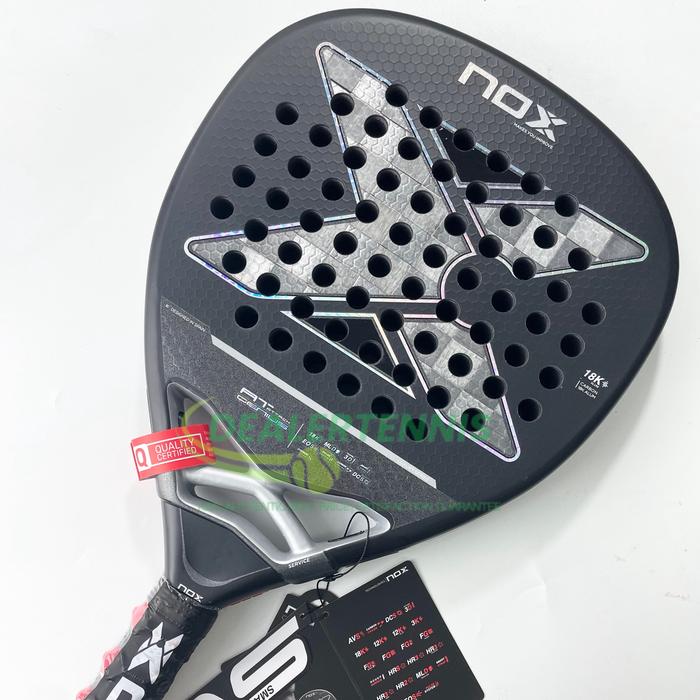[JANGAN PAKAI] NOX AT Attack Genius 18K 2024 - Agustin Tapia - Racket Padel Raket - 100% Original