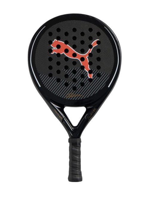 Puma Nova Elite 2025 Momo Gonzalez Black Orange Padel Racket