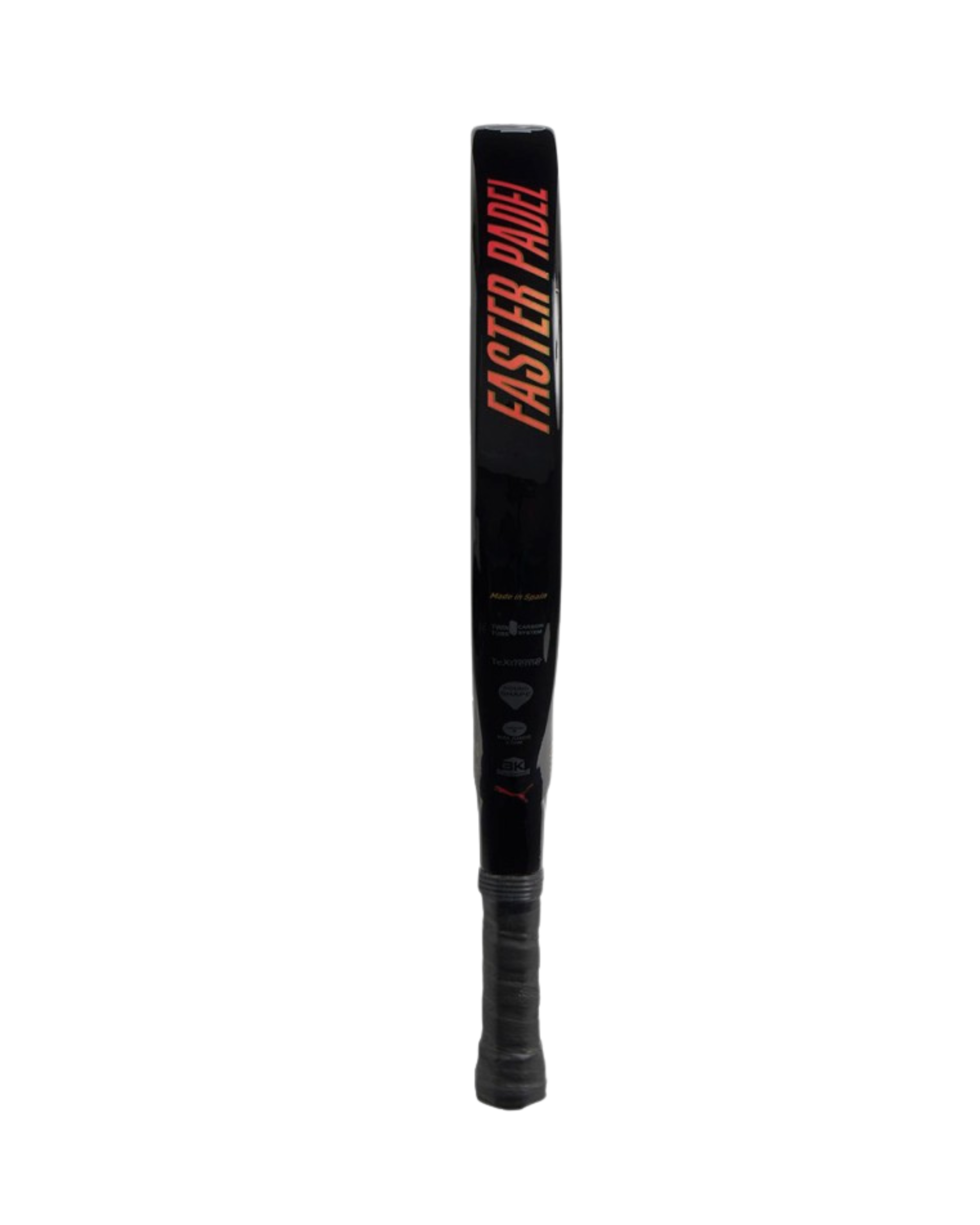 Puma Nova Elite 2025 Momo Gonzalez Black Orange Padel Racket