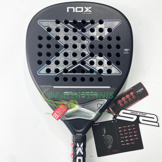 [JANGAN PAKAI] NOX AT Attack Genius 18K 2024 - Agustin Tapia - Racket Padel Raket - 100% Original